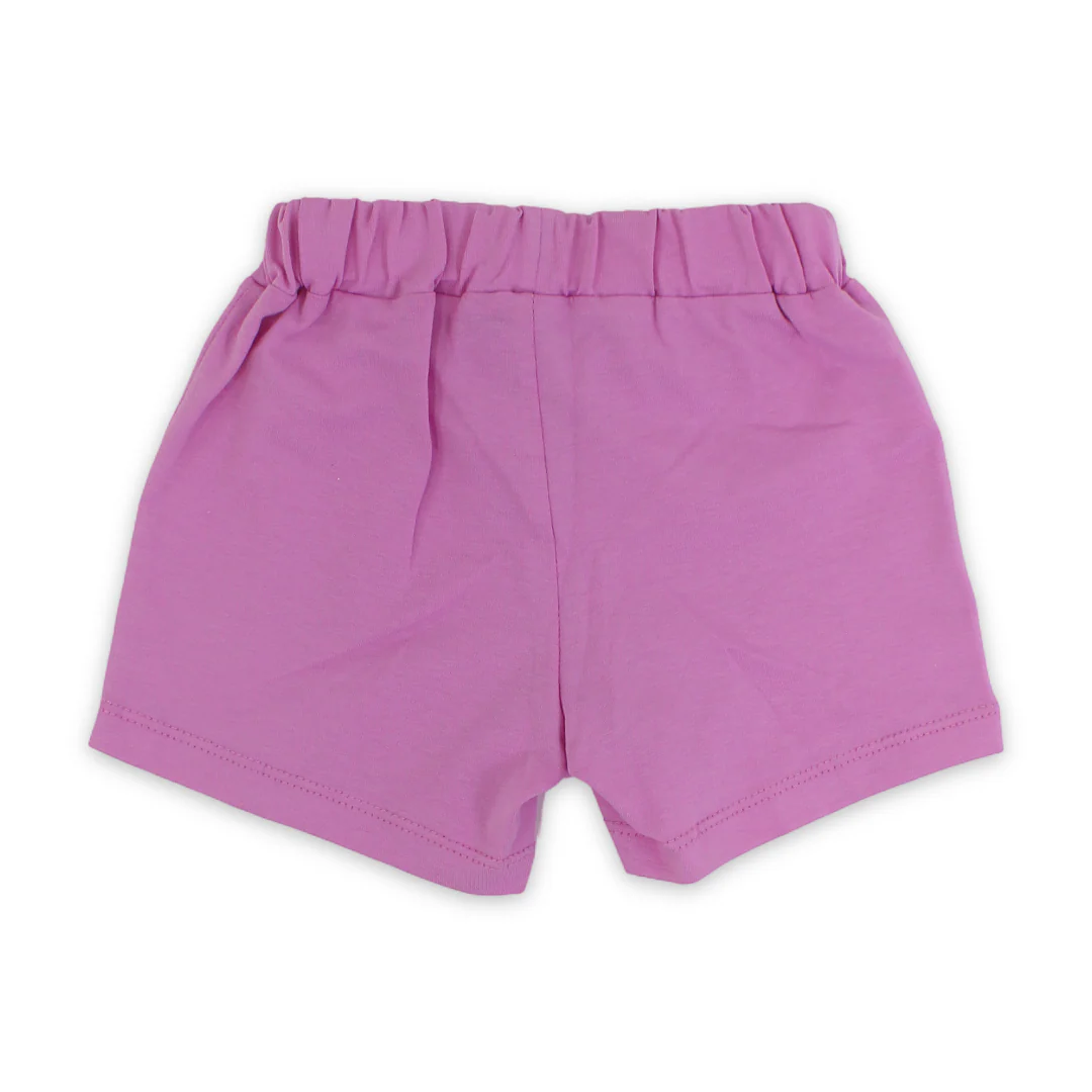 Baby Girls Cotton Short – Fuchsia - Image 2