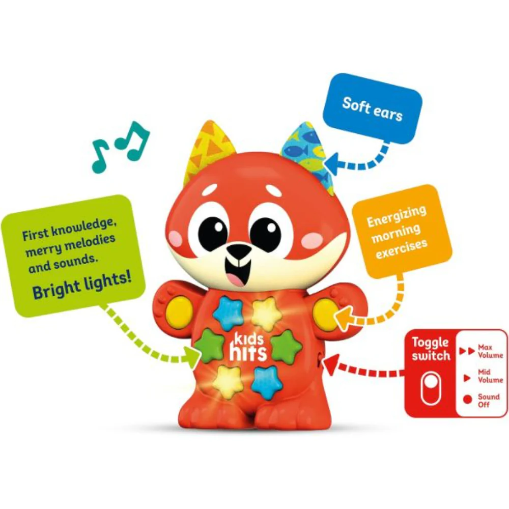 Kids Hits Babies Musical Fox - Image 4