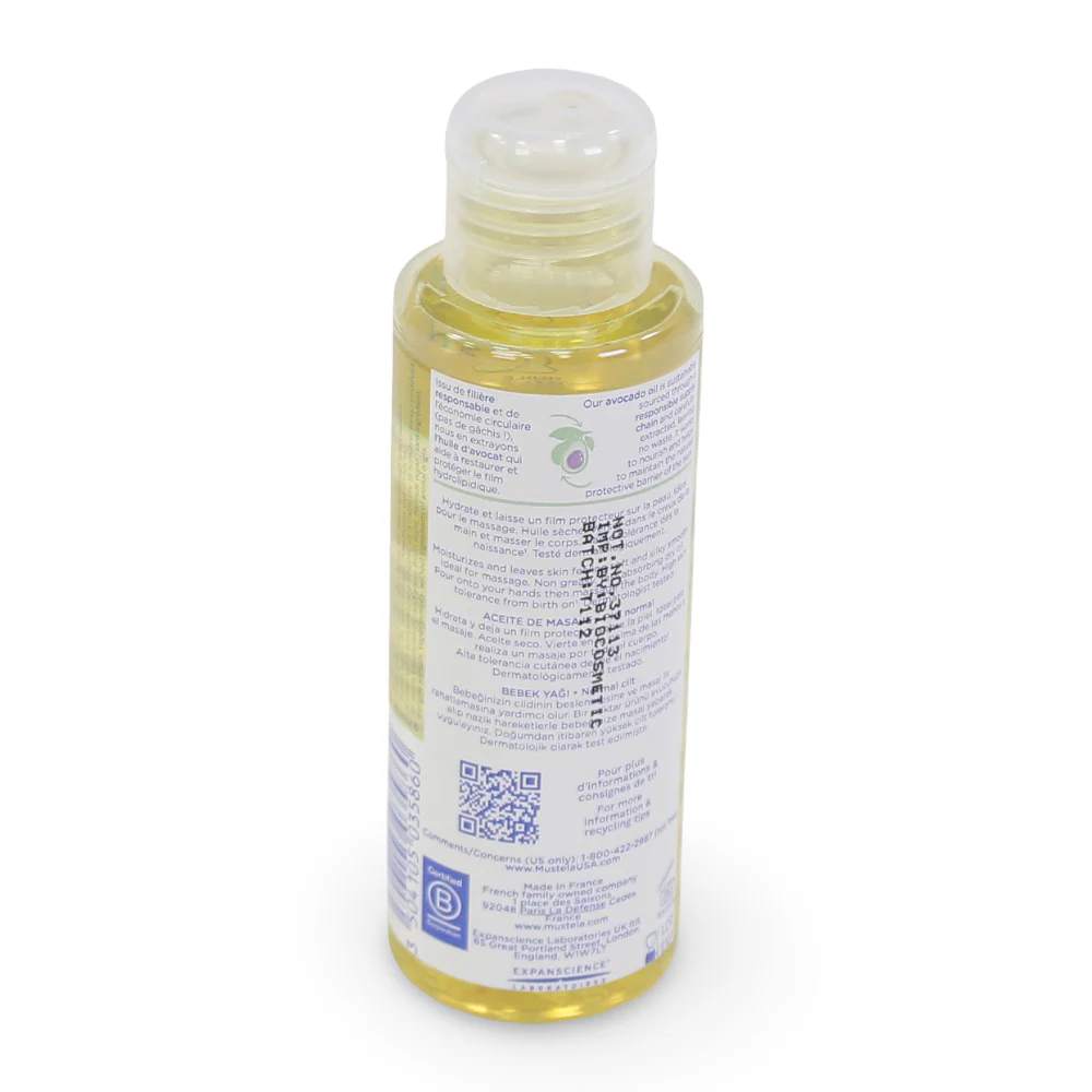 Mustela Baby Massage Oil – 100ml - Image 2