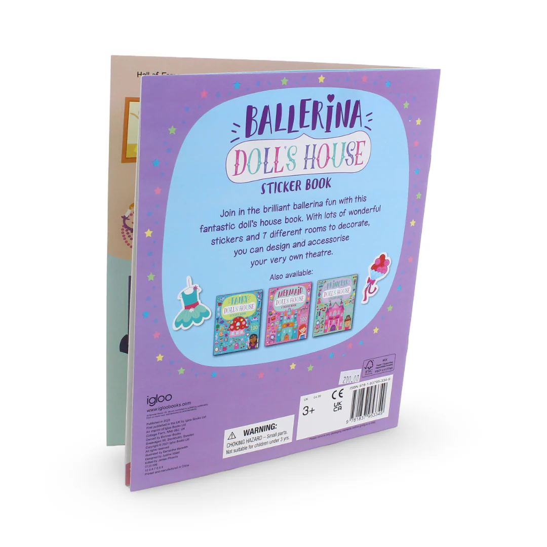 Igloo Books My Beautiful Ballerina Doll's House Book - Image 3