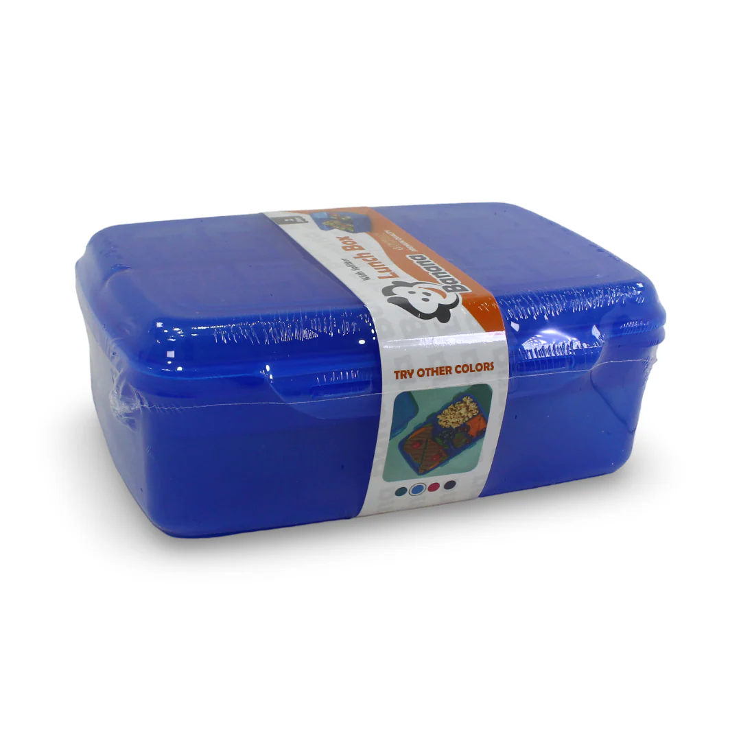 Banana Lunch Box With Splitter 2 Levels 2L