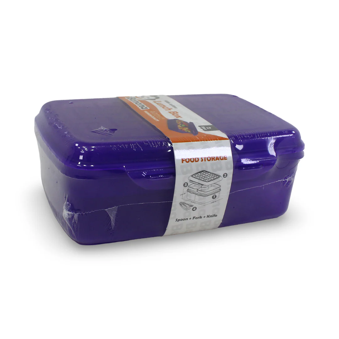 Banana Lunch Box With Splitter 2 Levels 2L - Image 6