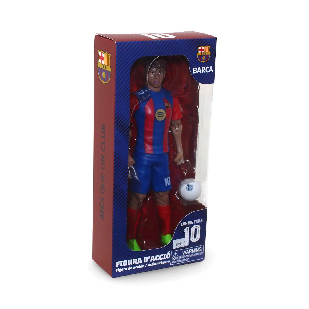 Banbo Toys Sockers FC Barcelona Lamine Yamal Action Figure - Image 2