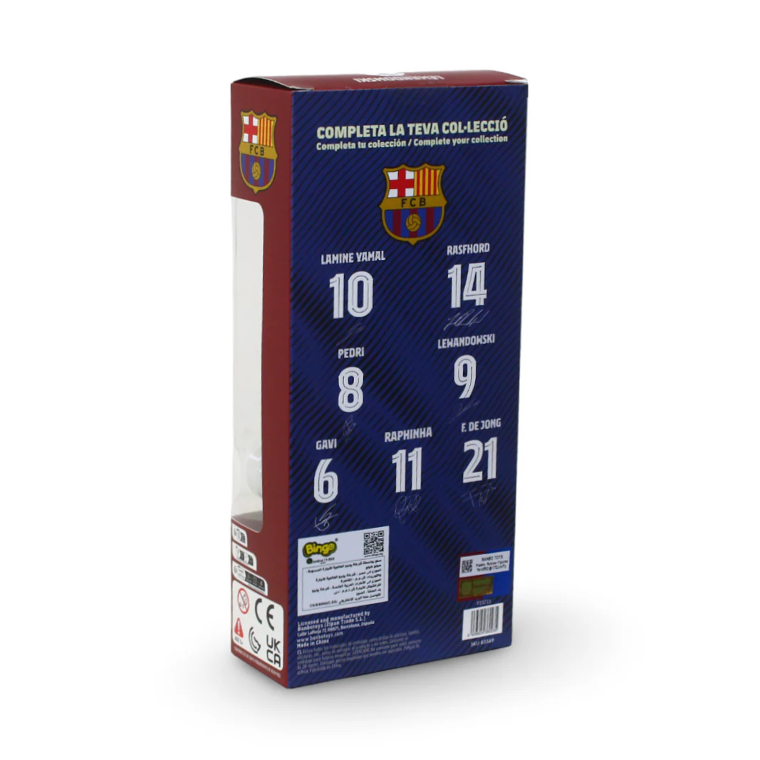 Banbo Toys Sockers FC BarcelonaRobert Lewandowski Action Figure - Image 3