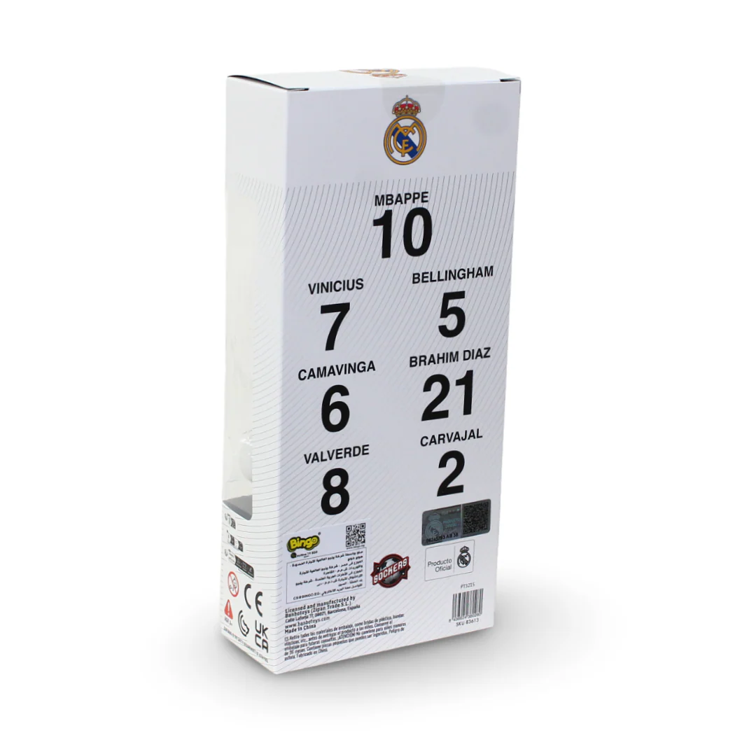 Banbo Toys Sockers Real Madrid Jude Bellingham Action Figure - Image 3