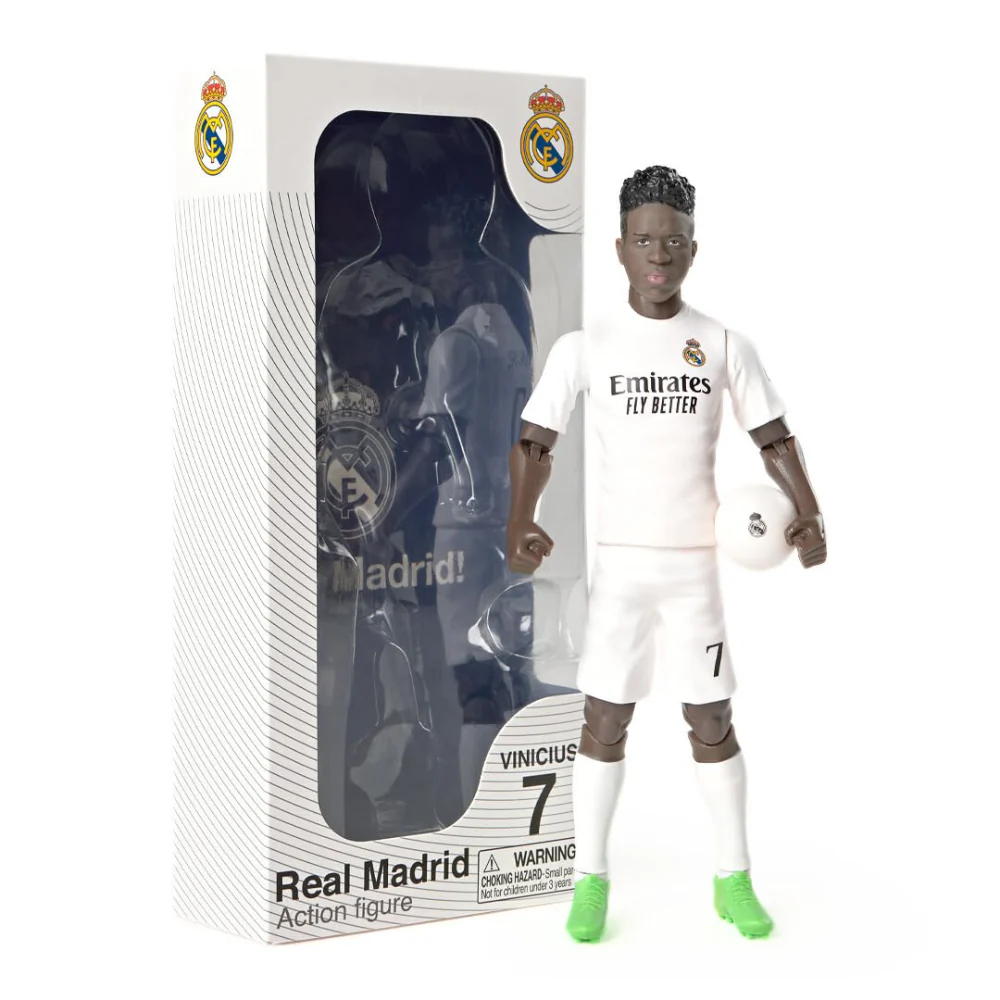 Banbo Toys Sockers Real Madrid Vinícius Junior Action Figure