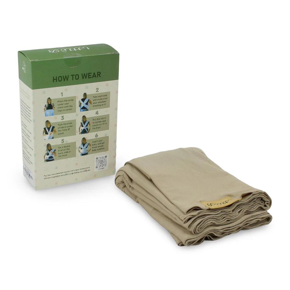 Little B The Ellie Wrap - Beige - Image 2