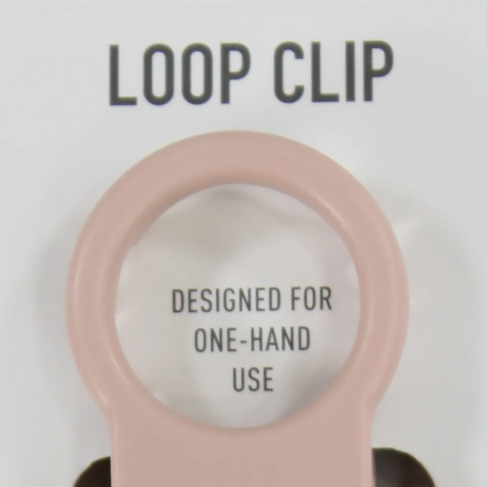 BIBS Pacifier Clip Loop – Blush - Image 4