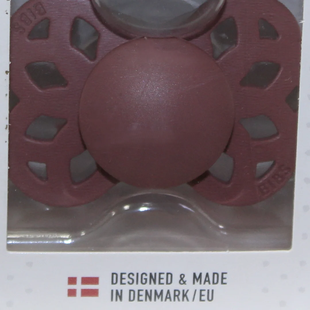 BIBS Infinity Pacifier 2-Pack Anatomical Silicone Size 2 – Blush/Woodchuck - Image 6