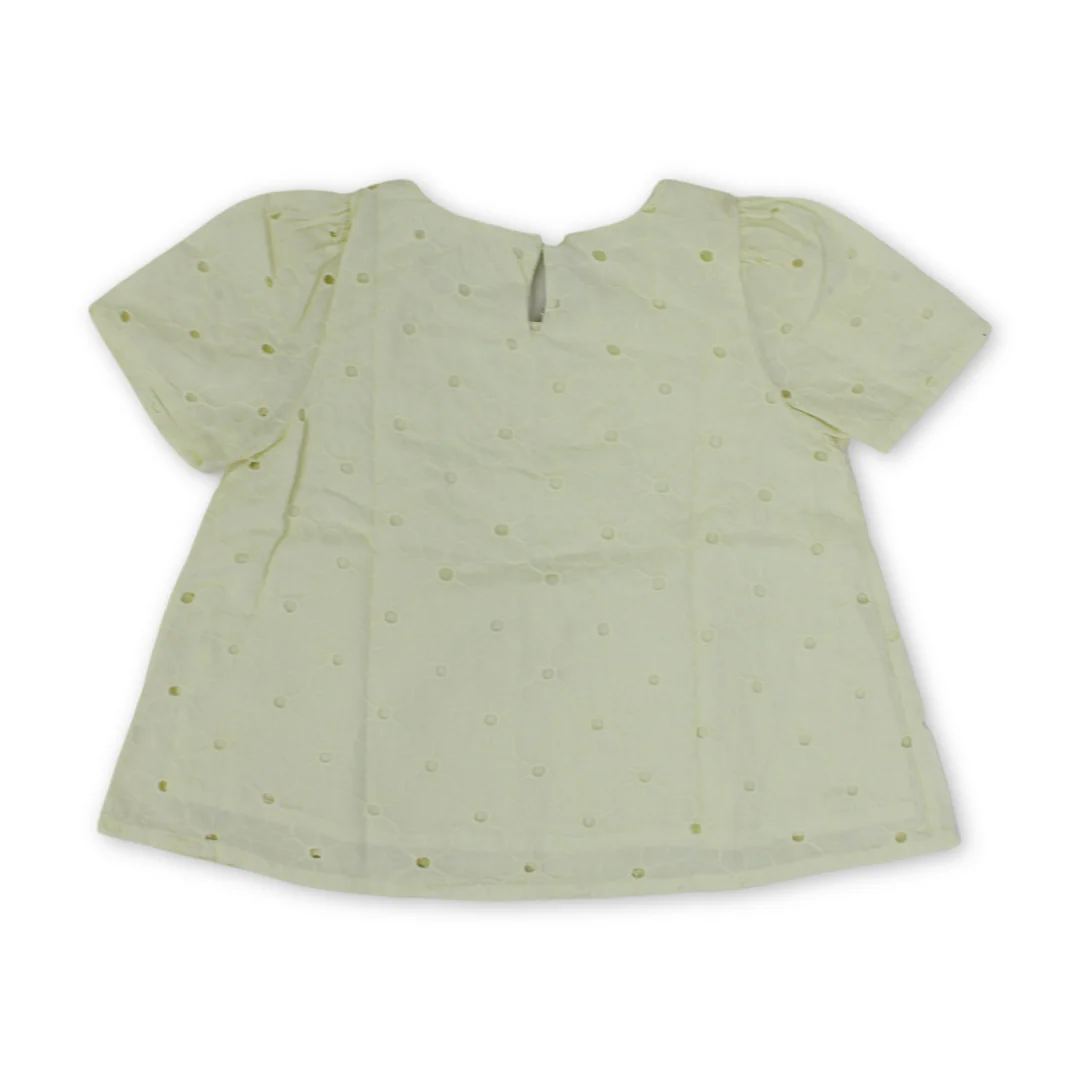 Baby Girls Cotton Blouse - Image 2