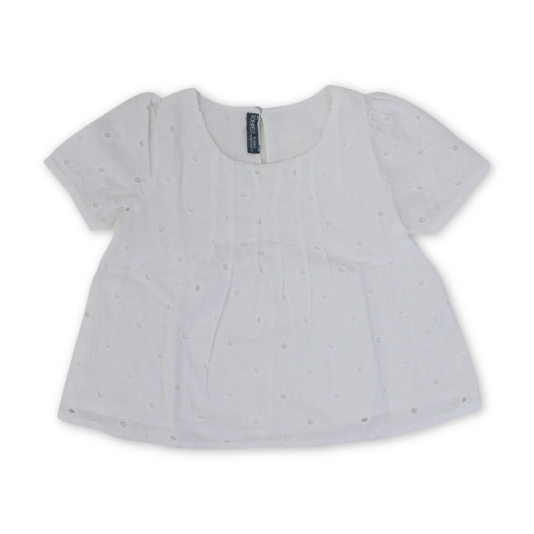 Baby Girls Cotton Blouse - Image 4
