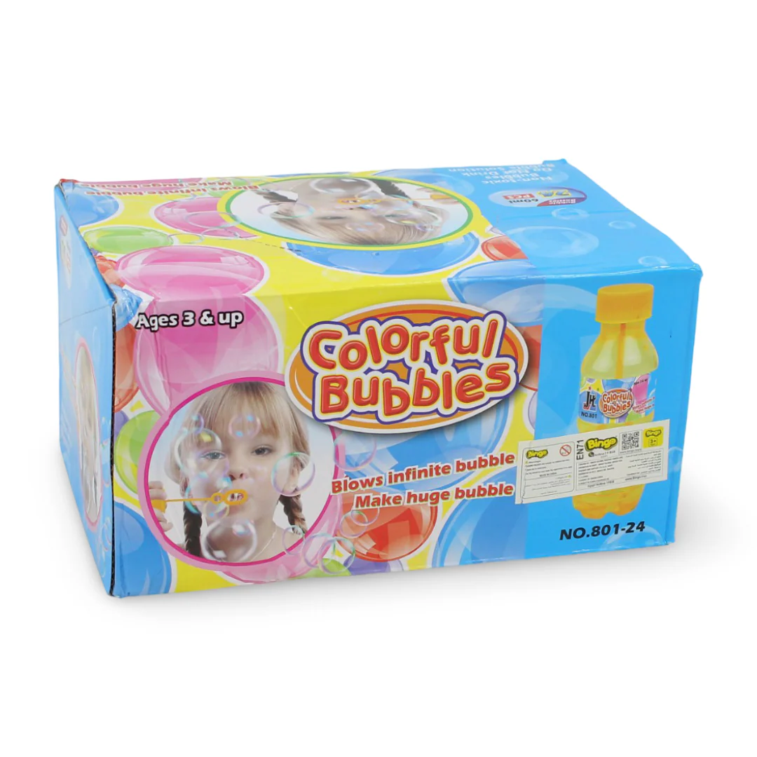 Bingo Colorful Bubbles Cola Bottel 60ml - Image 4