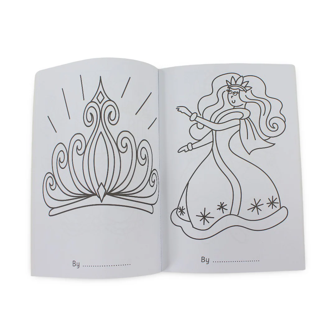 Bumper Princess Colouring