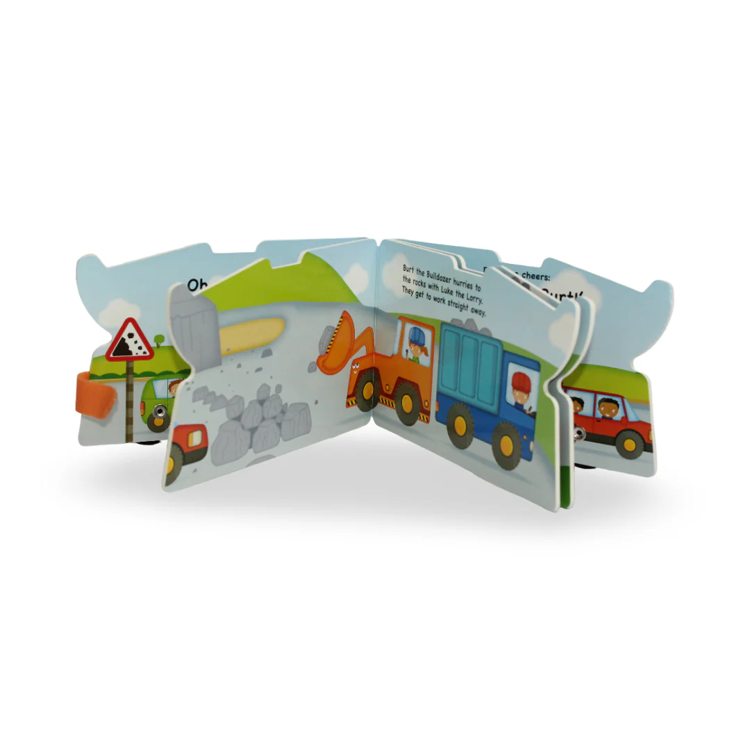 Yoyo Books Rolling Wheels Board Book