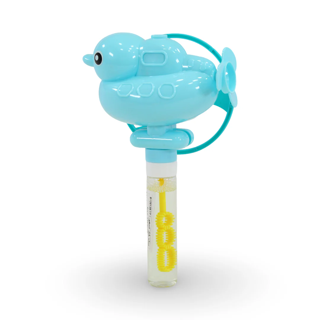 Bird Handheld Bubble Toy – Aqua - Image 2