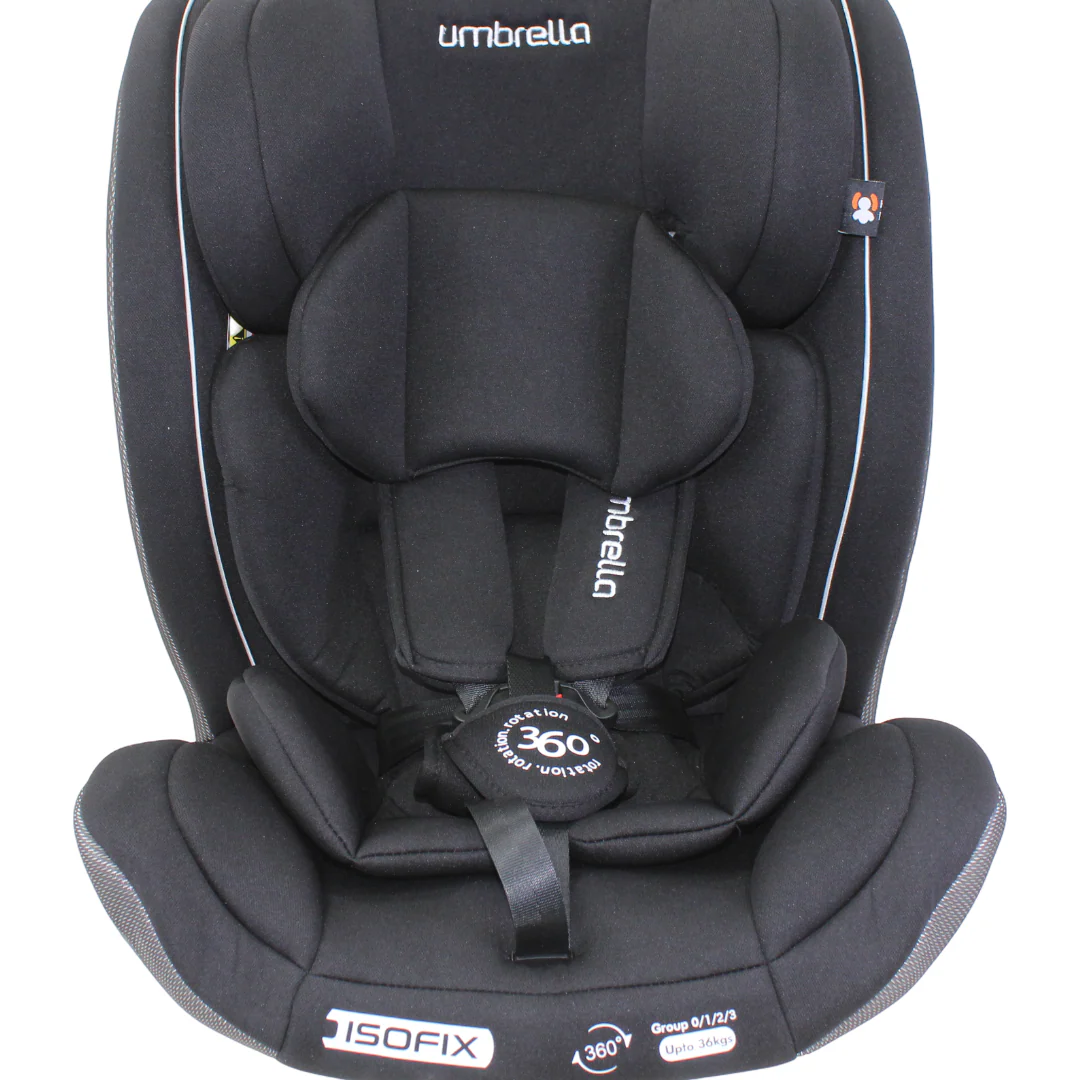 Umbrella ISOFIX 360° Car Seat – Black - Image 4