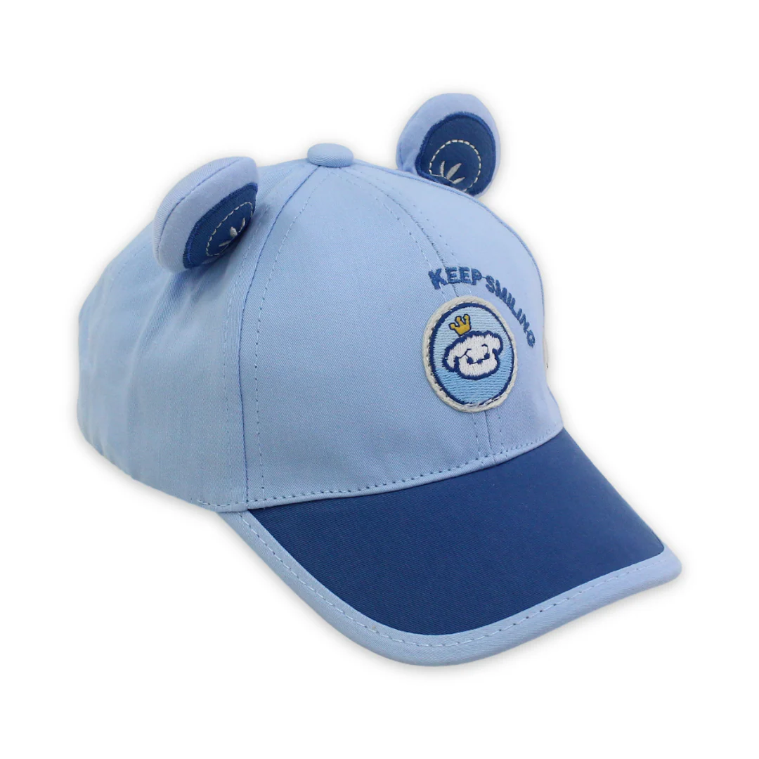 Unisex Cotton Cap – “Keep Smiling” Design - Image 5