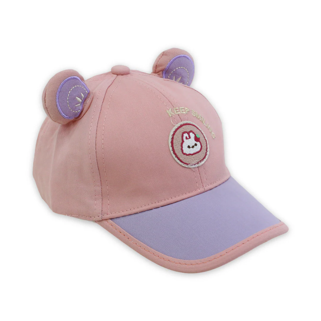 Unisex Cotton Cap – “Keep Smiling” Design - Image 7