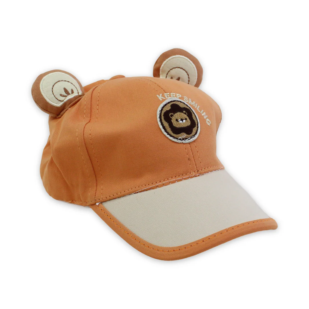 Unisex Cotton Cap – “Keep Smiling” Design - Image 9