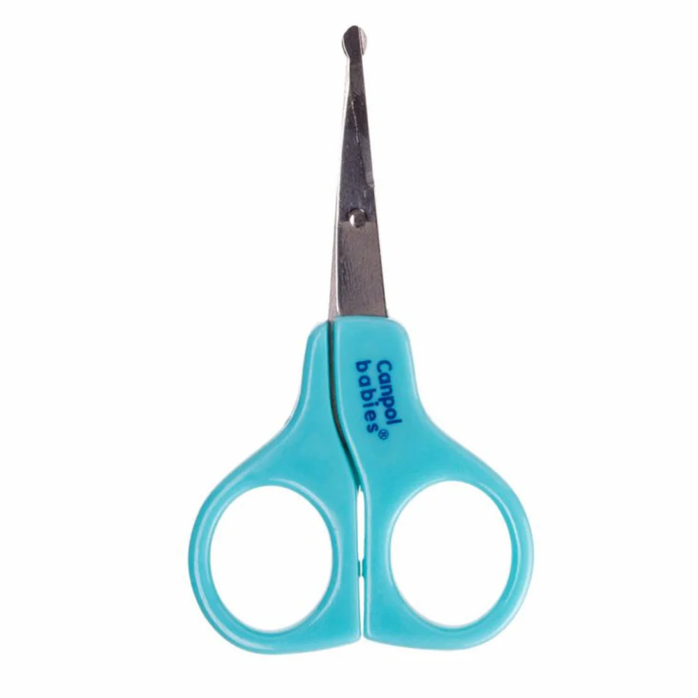 Canpol Babies Baby Scissors Rounded Edges – Baby Blue