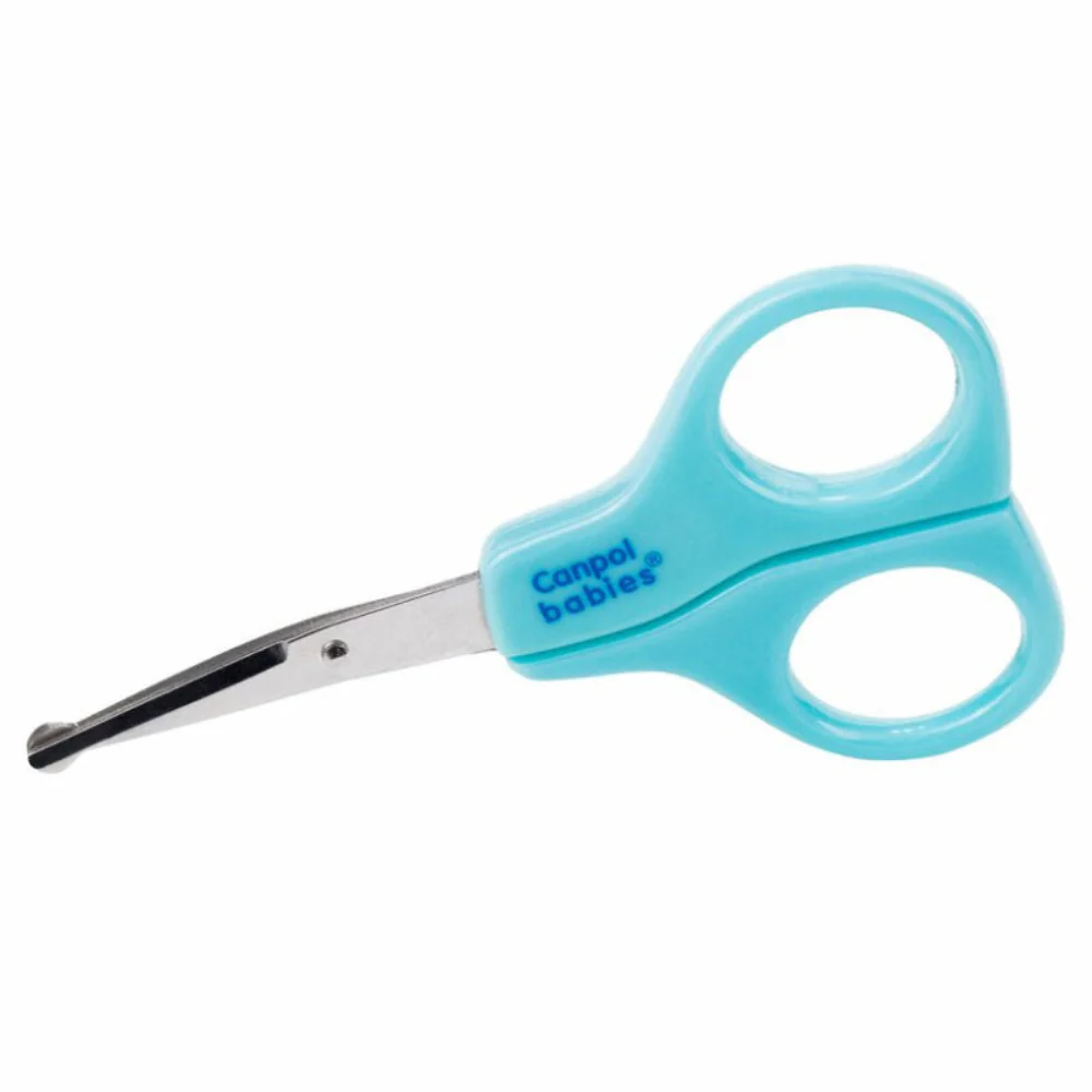 Canpol Babies Baby Scissors Rounded Edges – Baby Blue - Image 2