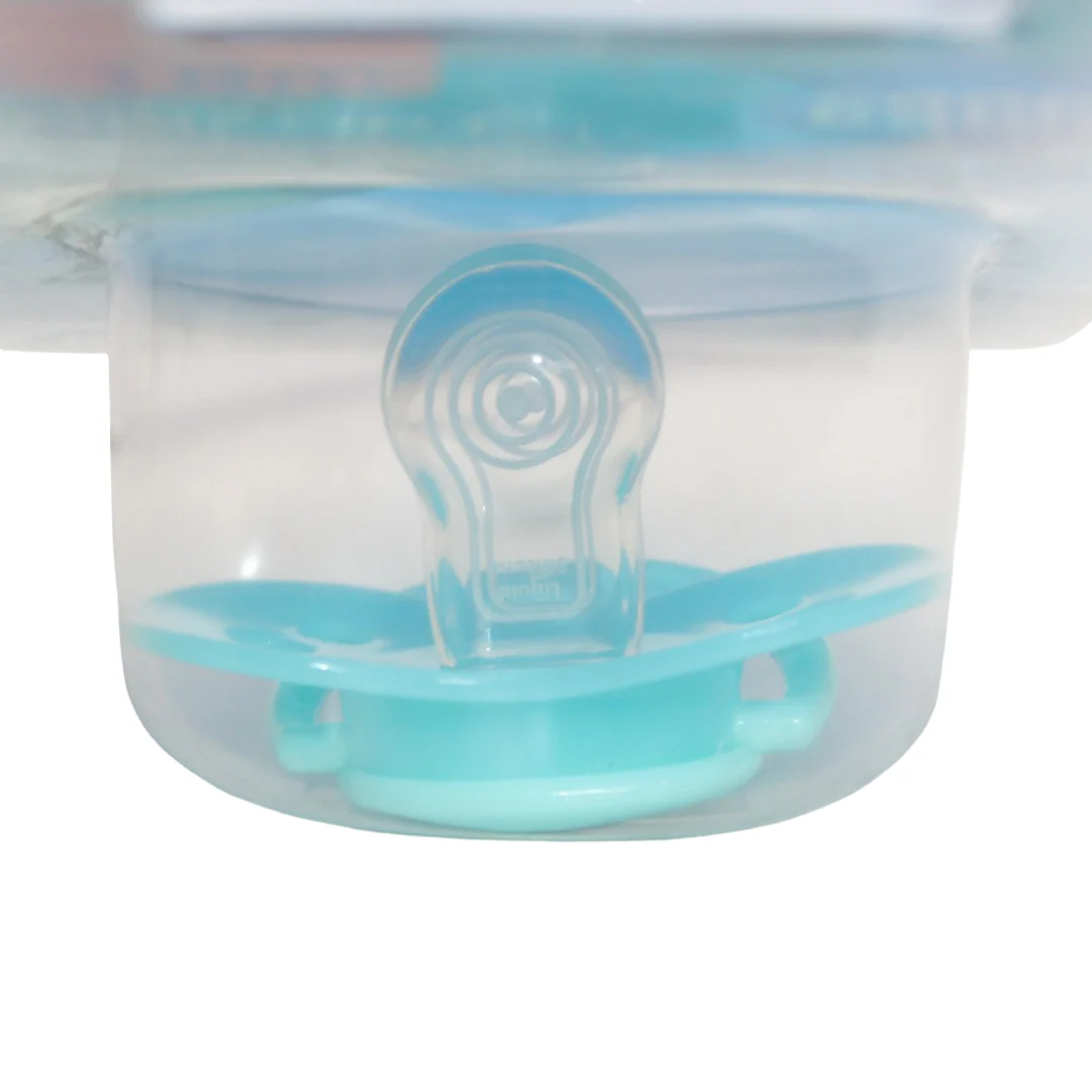 Canpol Babies Silicone Symmetrical Soother 6-18m – Aqua - Image 3