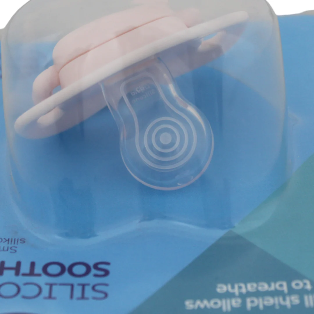 Canpol Babies Silicone Symmetrical Soother 6-18m – Pink - Image 3