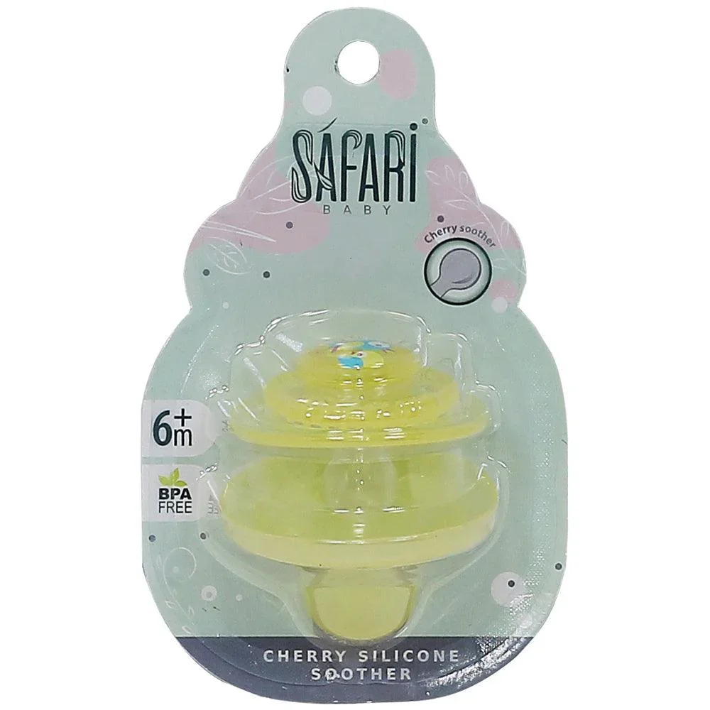 Safari Baby Cherry Silicone Soothers 6M+ - Image 5