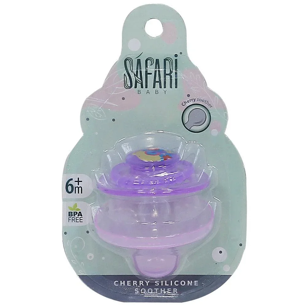 Safari Baby Cherry Silicone Soothers 6M+ - Image 7