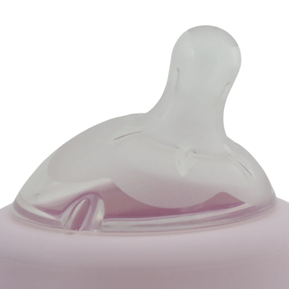 Chicco Natural Feeling Plastic Bottle 150 ml (0+ Months) Pink - Image 4