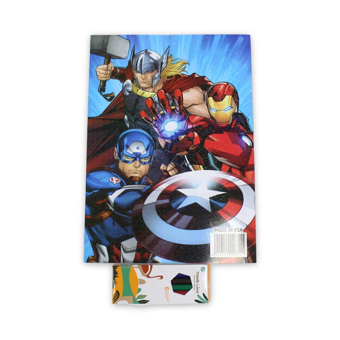 Spacetoon Coloring Book – Avengers - Image 2
