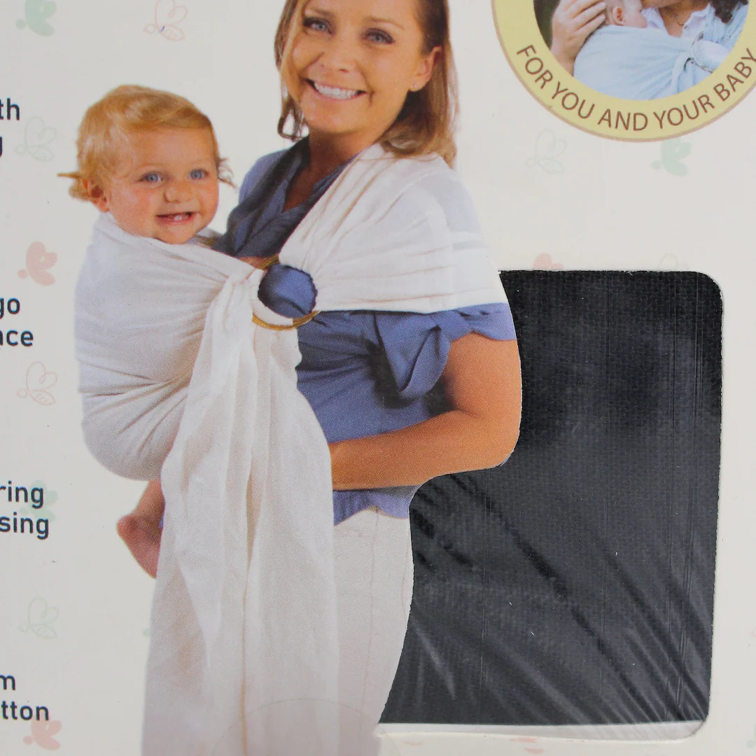 Little B Cotton Sumaya Sling – Midnight Black - Image 3