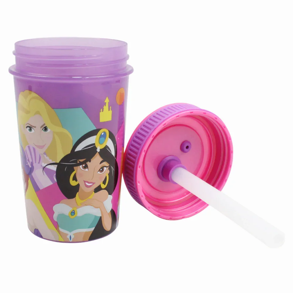 Stor Princess Leakproof Silicone Straw Tumbler 465ml - Image 2