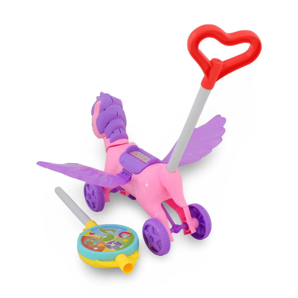 Push-Along Unicorn Toy - Image 3