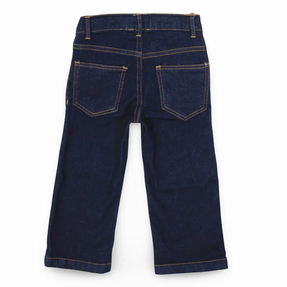 Girls Straight-Leg Jeans - Dark Jeans - Image 3