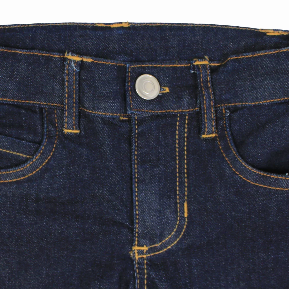 Girls Straight-Leg Jeans - Dark Jeans - Image 4