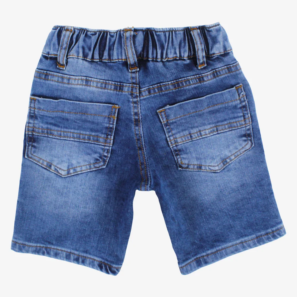Denim Shorts Dark Wash - Image 2