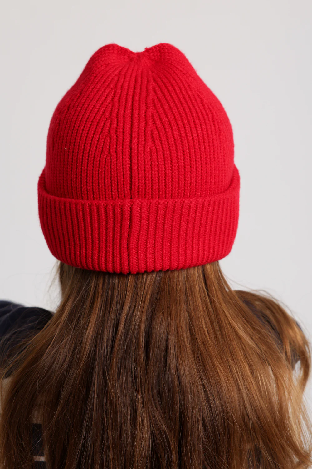 Unisex Cozy Blend Ice Cap – Red with Victory Sign Print - Image 8