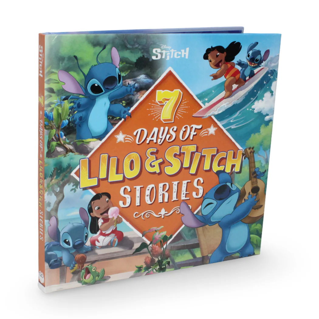 "7 Days of Lilo & Stitch Stories" Hardcover Book - Image 2
