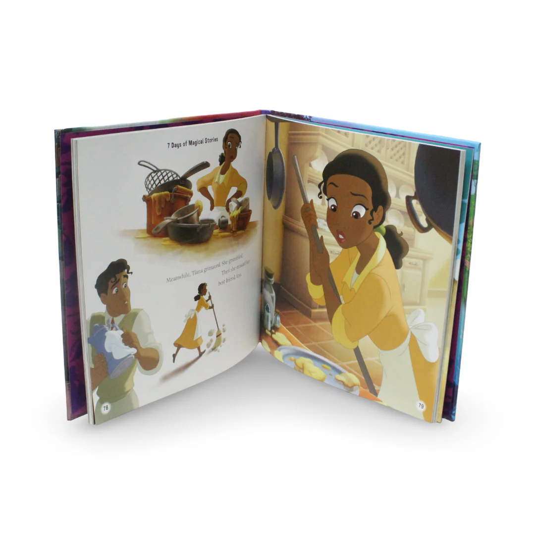 "7 Days of Magical Stories" Hardcover Book