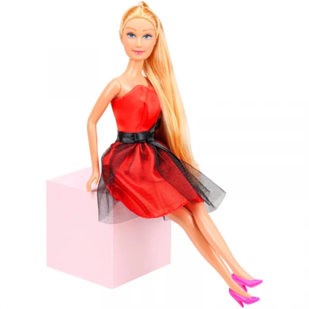 Defa Lucy Doll - Red Dress - Image 3