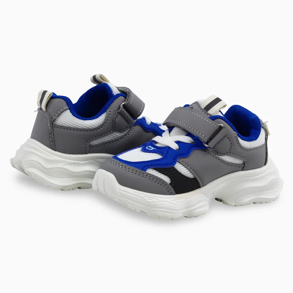 Unisex Leather Sneakers (Size 24-29) - Image 5