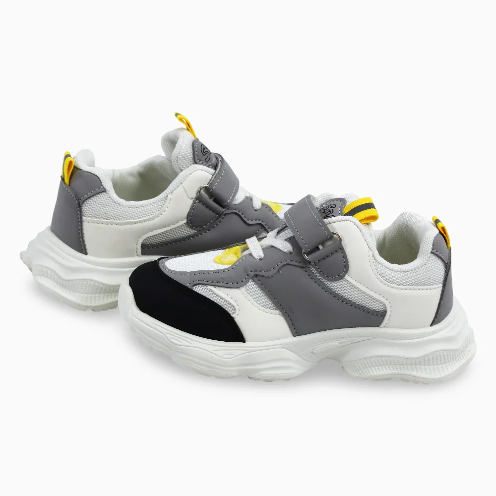 Unisex Leather Sneakers (Size 30-35) - Image 2