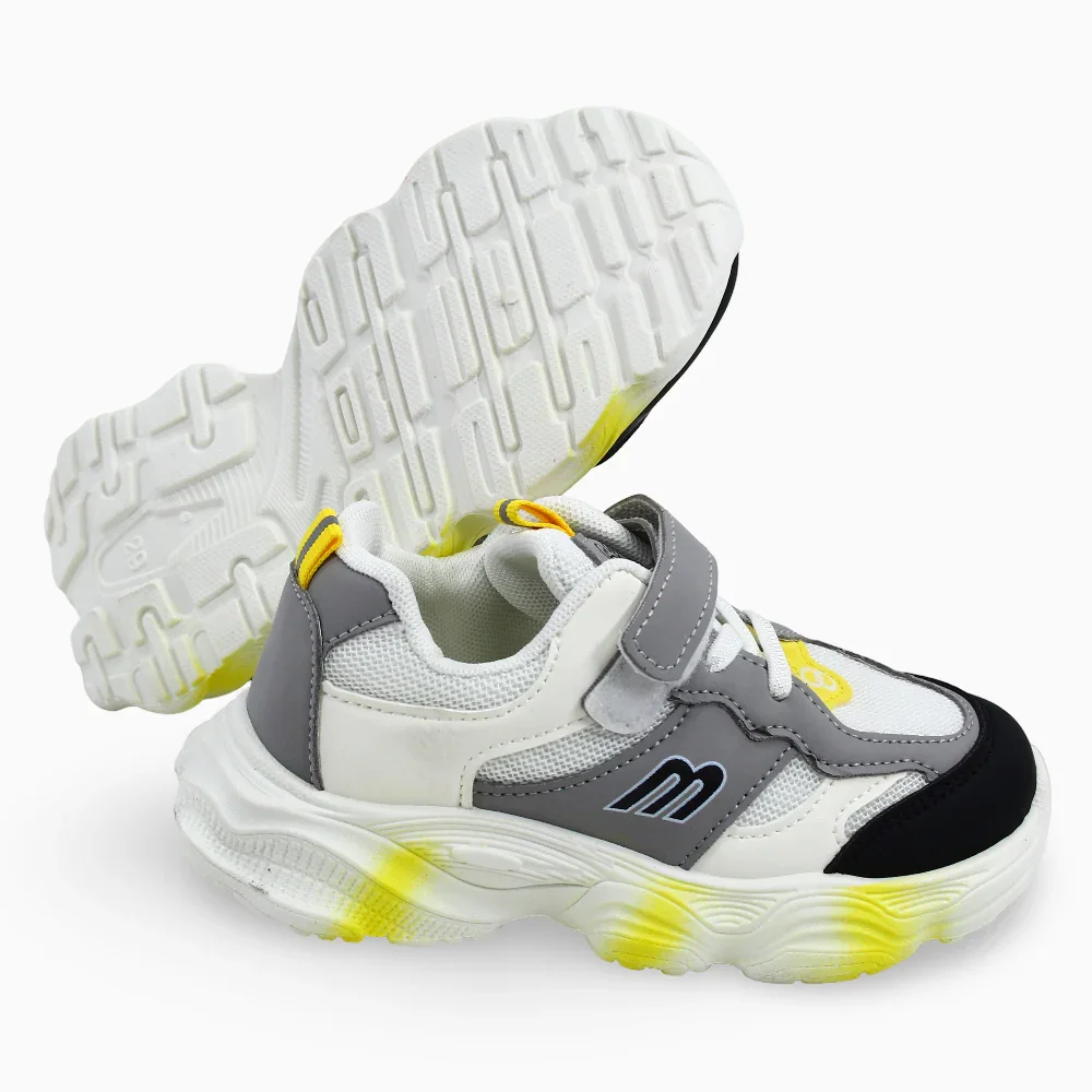 Unisex Leather Sneakers (Size 30-35) - Image 3