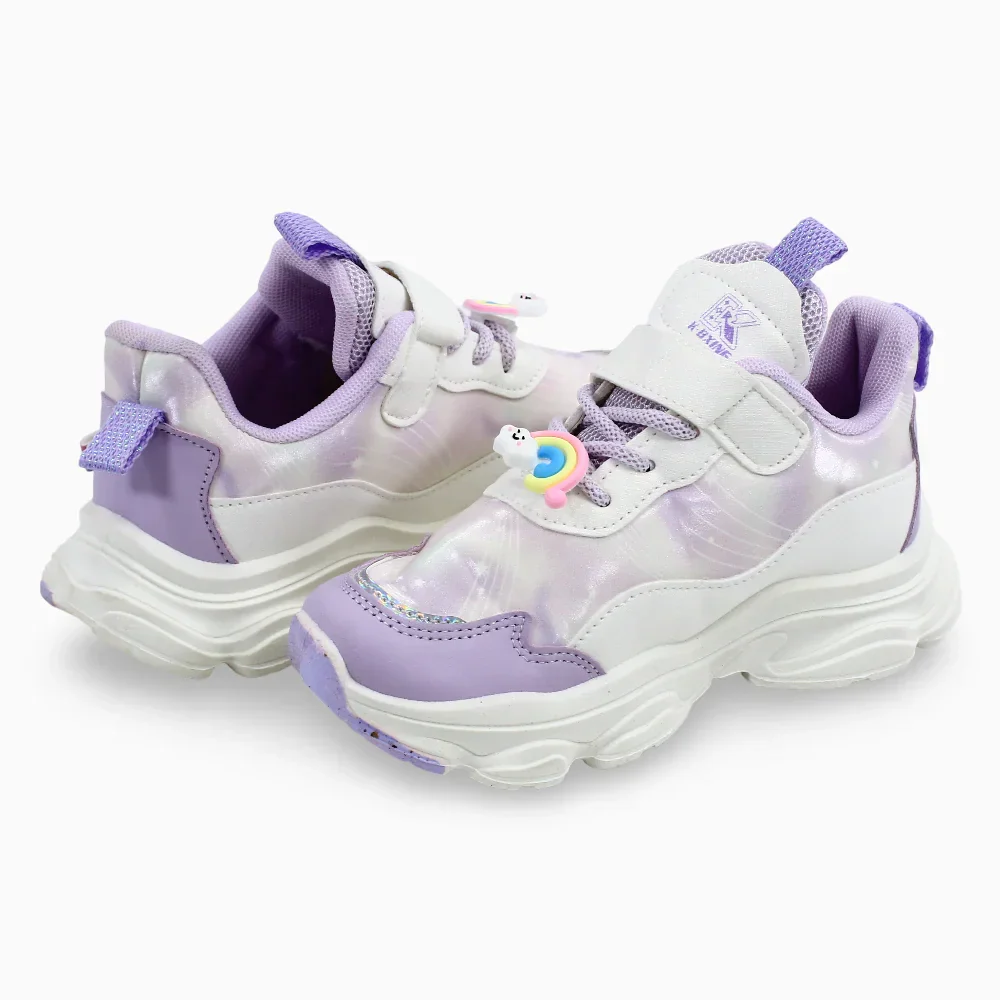Girls Leather Sneakers – Cute Unicorn Design (Size 32-37) - Image 5