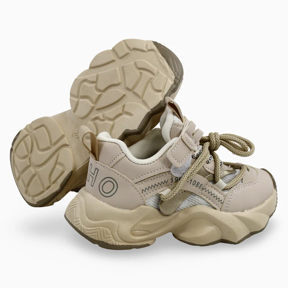 Unisex Leather Sneakers (Size 26-31) - Image 6