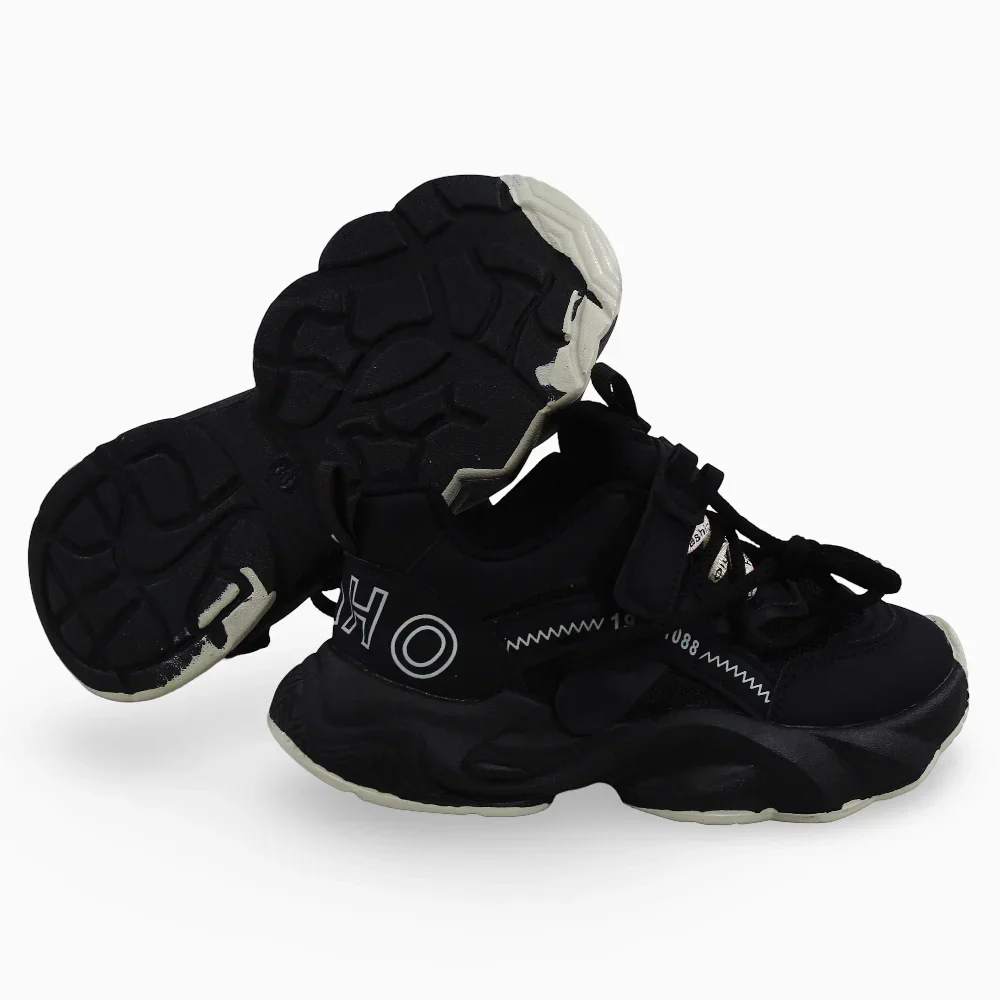Unisex Leather Sneakers (Size 32-37) - Image 3