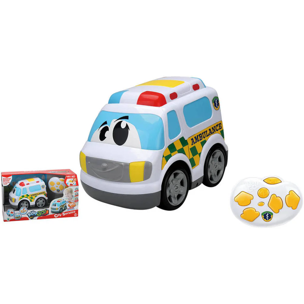 City Service Ambulance 19Cm 4CH R/C Car - Image 2
