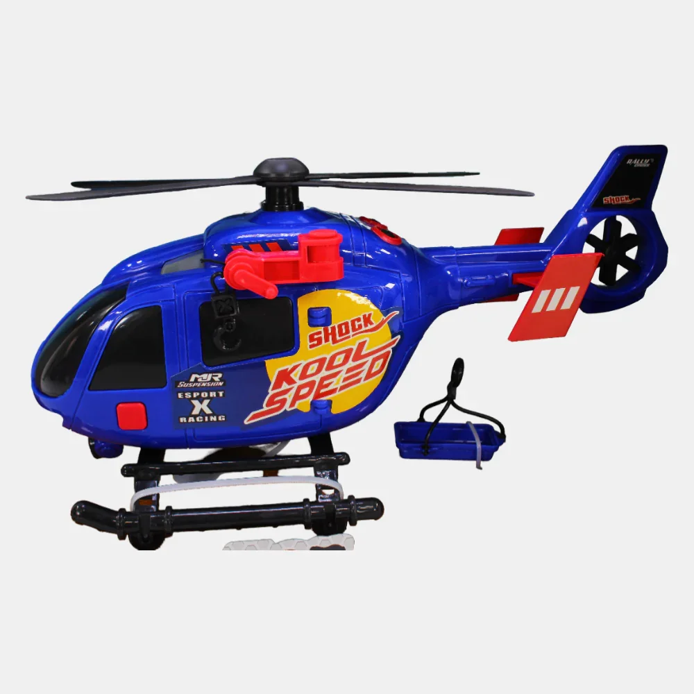 DHTS10554\Rally Racing Friction Helicopter With Light And Voice - Image 3
