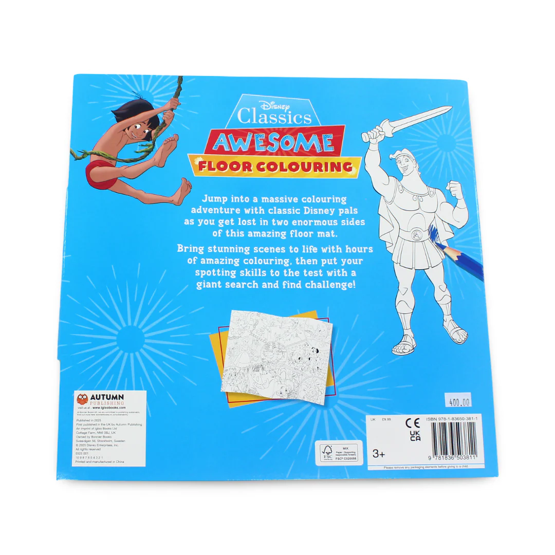 Igloo Books Disney Classics Awesome Floor Colouring Book - Image 2